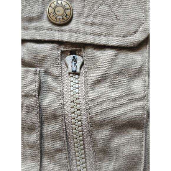 Field and Stream Fishing/Hunting Vest Utility Pockets Men's Large Tan - Picture 9 of 9